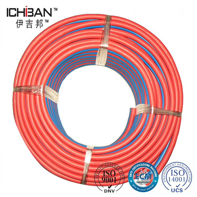 High-quanlity-flexible-Grade-T-and-R-twin-line-welding-cutting-rubber-hose-Widely-Used